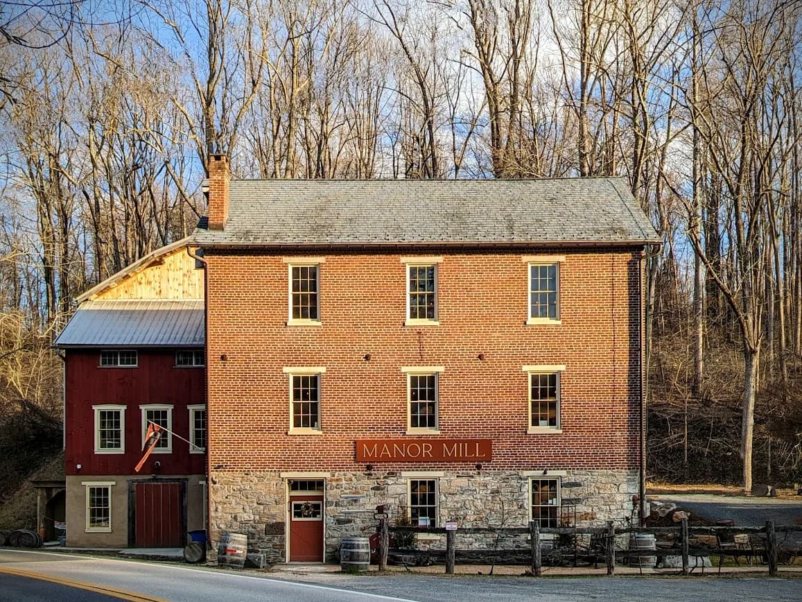 Manor Mill, a restored pre-revolutionary grist mill